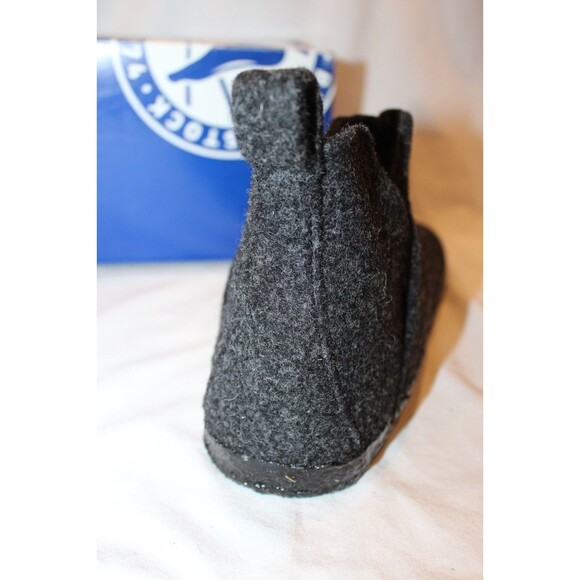 WOMEN Birkenstock Women\'\'s Andermatt Shearling Wool Felt Slipper Boot Gray EU 40 NEW
